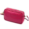 Luka 26-088 magenta női bőr oldaltáska, crossbody 22 x 13 x 7 cm