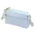 Luka 26-092 babakék női bőr oldaltáska, crossbody 23 x 15 x 7 cm