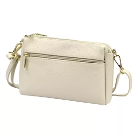   Luka 26-092 bézs női bő oldaltáska, crossbody 23 x 15 x 7 cm