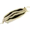 Luka 26-092 bézs női bő oldaltáska, crossbody 23 x 15 x 7 cm