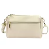 Luka 26-092 bézs női bő oldaltáska, crossbody 23 x 15 x 7 cm