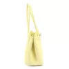 Camilla PREMIUM 10.004 pasztell sárga női bőr válltáska 37 x 24 x 14 cm