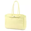 Camilla PREMIUM 10.004 pasztell sárga női bőr válltáska 37 x 24 x 14 cm