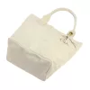 Luka 26-026 bézs női velúr bőr válltáska, shopper 40 x 37 x 13 cm