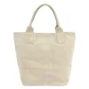 Luka 26-026 bézs női velúr bőr válltáska, shopper 40 x 37 x 13 cm
