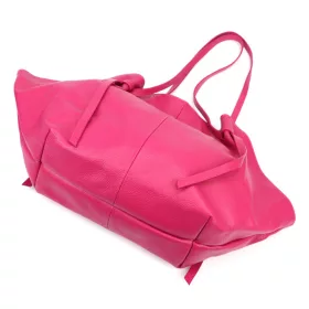   Luka 26-012 magenta női bőr nagyméretű válltáska 60 x 30 x 15 cm