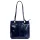 Florence 35 navy női bőr válltáska, hátizsákká alakítható 32 x 28 x 9 cm