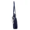 Florence 35 navy női bőr válltáska, hátizsákká alakítható 32 x 28 x 9 cm