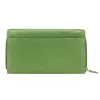 EL FORREST 920-151 RFID zöld női bőr pénztárca 16.5 x 8.5 x 3.5 cm 