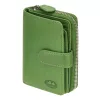 EL FORREST 821-151 RFID zöld bőr pénztárca 8.5 x 13 x 3 cm