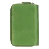EL FORREST 821-151 RFID zöld bőr pénztárca 8.5 x 13 x 3 cm