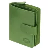 EL FORREST 820-151 RFID zöld női bőr pénztárca 9 x 11 x 3 cm
