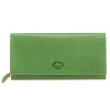 EL FORREST 743-151 RFID zöld női bőr pénztárca 18.5 x 9 x 3.5 cm