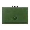 EL FORREST 579-151 RFID zöld bőr pénztárca 12 x 9 x 2.5 cm