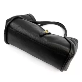   Camilla PREMIUM 10.012 fekete női bőr kézitáska 36 x 22 x 18 cm