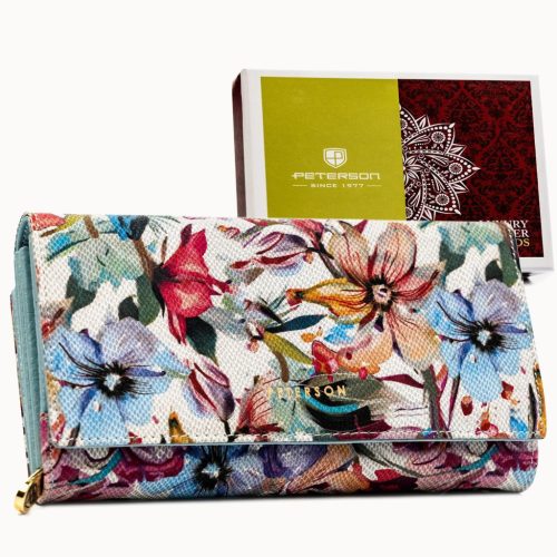 Peterson PTN 42100-NB többszínű női pénztárca 19.5 x 10 x 3.5 cm