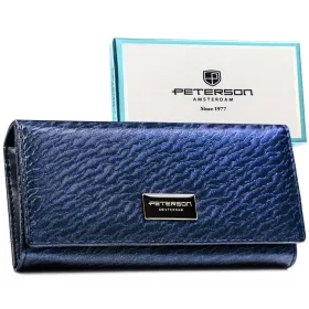   Peterson PTN PX24-CNF sötétkék női pénztárca 18,5 x 9 x 3,5 cm 