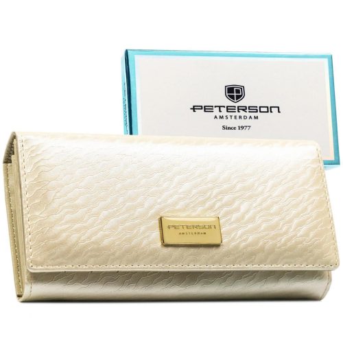 Peterson PTN PX24-CNF bézs női pénztárca 18,5 x 9 x 3,5 cm 
