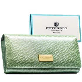   Peterson PTN PX24-CNF zöld női pénztárca 18,5 x 9 x 3,5 cm 