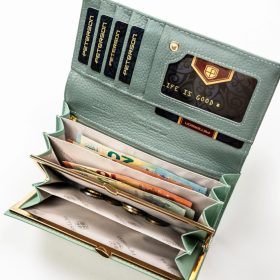   Peterson PTN PX24-CNF zöld női pénztárca 18,5 x 9 x 3,5 cm 