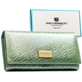   Peterson PTN PX27-CNF zöld női pénztárca 18,5 x 9 x 3,5 cm 