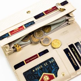   Peterson PTN PX27-CNF bézs női pénztárca 18,5 x 9 x 3,5 cm 