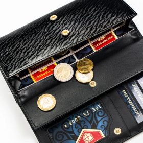   Peterson PTN PX28-CNF fekete női pénztárca 18,5 x 9 x 3,5 cm 