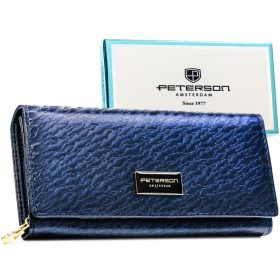   Peterson PTN PX28-CNF sötétkék női pénztárca 18,5 x 9 x 3,5 cm 