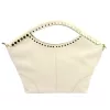 Camilla 10.003 MN bézs női bőr kézitáska 42 x 23 x 10 cm