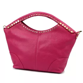   Camilla 10.003 MN magenta női bőr kézitáska 42 x 23 x 10 cm
