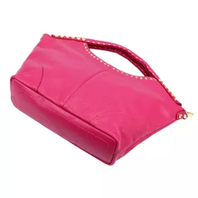   Camilla 10.003 MN magenta női bőr kézitáska 42 x 23 x 10 cm