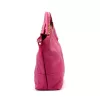 Camilla PREMIUM 10.003 magenta női velúr bőr kézitáska, válltáska 50 x 30 x 12 cm