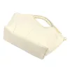 Camilla PREMIUM 10.003 bézs női velúr bőr kézitáska, válltáska 50 x 30 x 12 cm