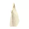 Camilla PREMIUM 10.003 bézs női velúr bőr kézitáska, válltáska 50 x 30 x 12 cm