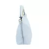 Camilla PREMIUM 10.003 világoskék női velúr bőr kézitáska, válltáska 50 x 30 x 12 cm