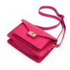 Luka 26-061 magenta női bőr oldaltáska 23 x 16.5 x 9 cm