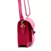 Luka 26-061 magenta női bőr oldaltáska 23 x 16.5 x 9 cm