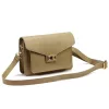 Luka 26-061 DOLLARO taupe női bőr kézitáska 23 x 16.5 x 9 cm