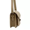 Luka 26-061 DOLLARO taupe női bőr kézitáska 23 x 16.5 x 9 cm