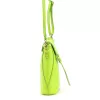 Luka 26-101 lime zöld női bőr telefontartó, oldaltáska 16 x 21 x 6.5 cm