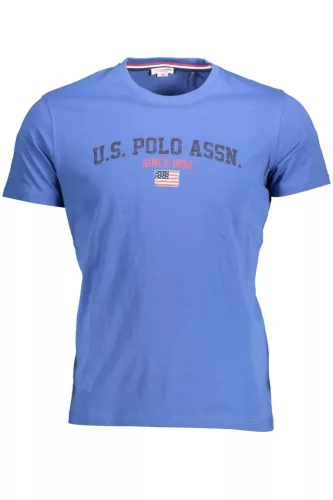 U.S.POLO rövid ujjú férfi póló, kék