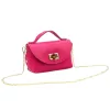 Luka 26-106 magenta női bőr kisméretű kézitáska, crossbody 19 x 13 x 9 cm