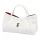 Camilla PREMIUM 10.012 fehér női bőr kézitáska 36 x 22 x 18 cm