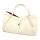 Camilla PREMIUM 10.012 bézs női bőr kézitáska 36 x 22 x 18 cm