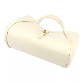   Camilla PREMIUM 10.012 bézs női bőr kézitáska 36 x 22 x 18 cm