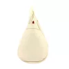 Camilla PREMIUM 10.012 bézs női bőr kézitáska 36 x 22 x 18 cm