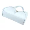 Camilla PREMIUM 10.012 babakék női bőr kézitáska 36 x 22 x 18 cm