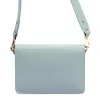 Luka 26-100 D babakék női bőr oldaltáska, crossbody 24.5 x 18 x 6 cm Cikkszám:  61367