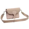 Luka 26-100 D rózsaszín női bőr oldaltáska, crossbody 24.5 x 18 x 6 cm