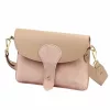 Luka 26-100 D púder női bőr oldaltáska, crossbody 24.5 x 18 x 6 cm